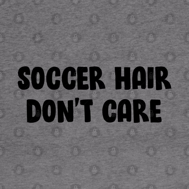 Soccer hair don't care by Trippycollage